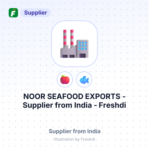NOOR SEAFOOD EXPORTS – summary card, no photo uploaded yet