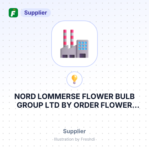 NORD LOMMERSE FLOWER BULB GROUP LTD BY ORDER FLOWER CASTLE LLC – summary card, no photo uploaded yet