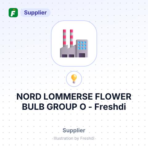 NORD LOMMERSE FLOWER BULB GROUP O – summary card, no photo uploaded yet