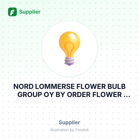 NORD LOMMERSE FLOWER BULB GROUP OY BY ORDER FLOWER CASTLE LLC – summary card, no photo uploaded yet
