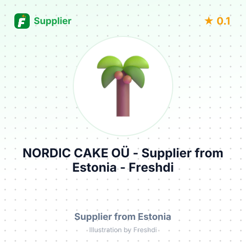 NORDIC CAKE OÜ – summary card, no photo uploaded yet