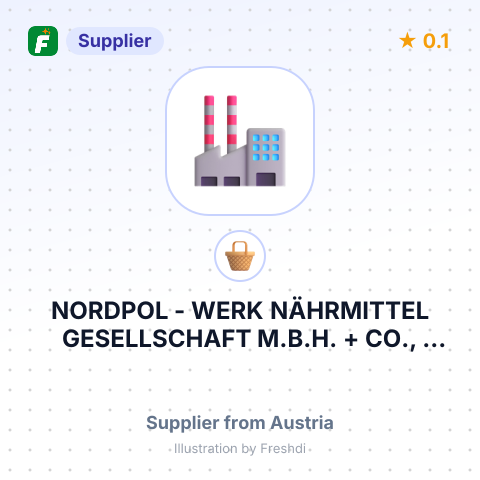 NORDPOL - WERK NÄHRMITTEL GESELLSCHAFT M.B.H. + CO., KOMMANDITGESELLSCHAFT – summary card, no photo uploaded yet