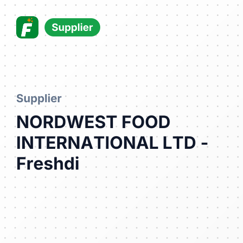 NORDWEST FOOD INTERNATIONAL LTD – summary card, no photo uploaded yet