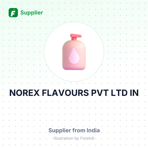 NOREX FLAVOURS PVT LTD IN – summary card, no photo uploaded yet