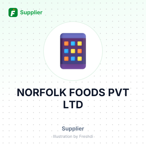 NORFOLK FOODS PVT LTD – summary card, no photo uploaded yet