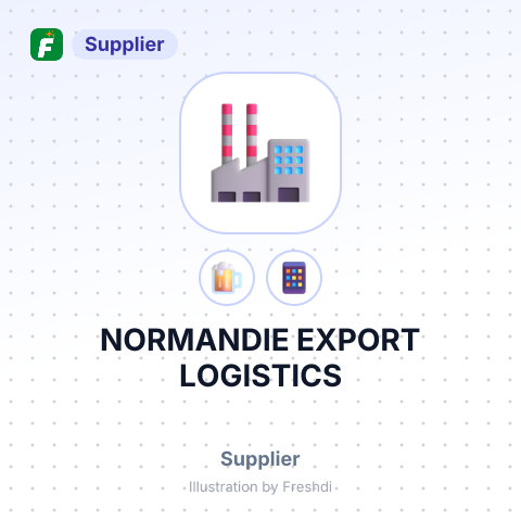 NORMANDIE EXPORT LOGISTICS – summary card, no photo uploaded yet