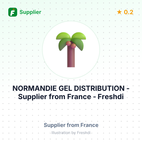 NORMANDIE GEL DISTRIBUTION – summary card, no photo uploaded yet