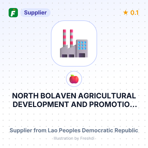 NORTH BOLAVEN AGRICULTURAL DEVELOPMENT AND PROMOTION SOLE CO.,LTD – summary card, no photo uploaded yet