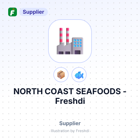 NORTH COAST SEAFOODS – summary card, no photo uploaded yet