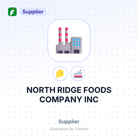 NORTH RIDGE FOODS COMPANY INC – summary card, no photo uploaded yet