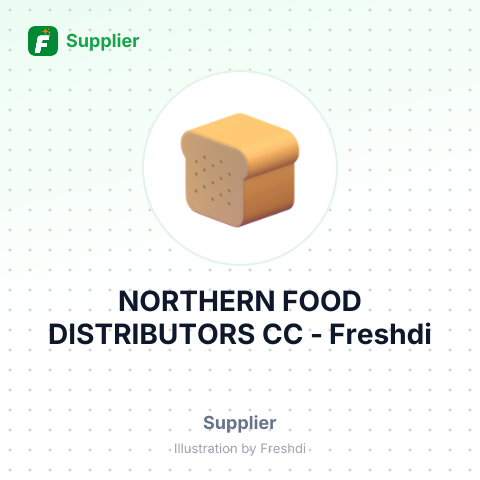 NORTHERN FOOD DISTRIBUTORS CC – summary card, no photo uploaded yet