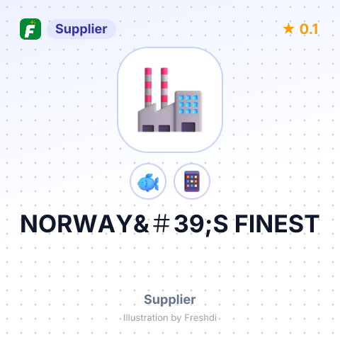NORWAY&＃39;S FINEST – summary card, no photo uploaded yet
