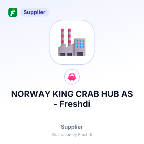 NORWAY KING CRAB HUB AS – summary card, no photo uploaded yet