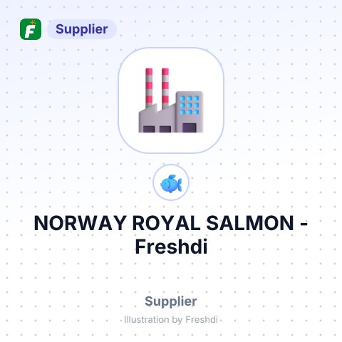 NORWAY ROYAL SALMON – summary card, no photo uploaded yet