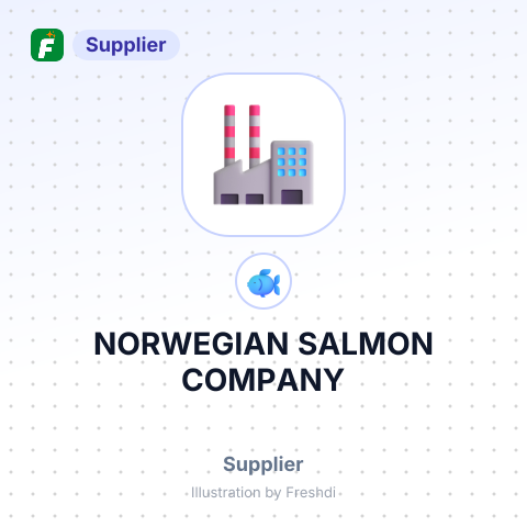 NORWEGIAN SALMON COMPANY – summary card, no photo uploaded yet