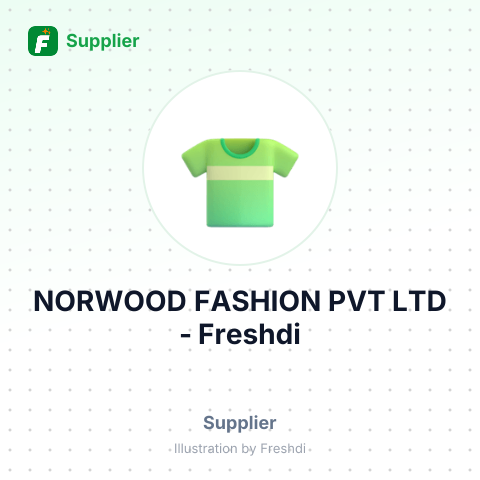 NORWOOD FASHION PVT LTD – summary card, no photo uploaded yet