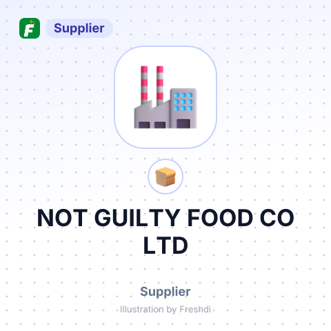 NOT GUILTY FOOD CO LTD – summary card, no photo uploaded yet