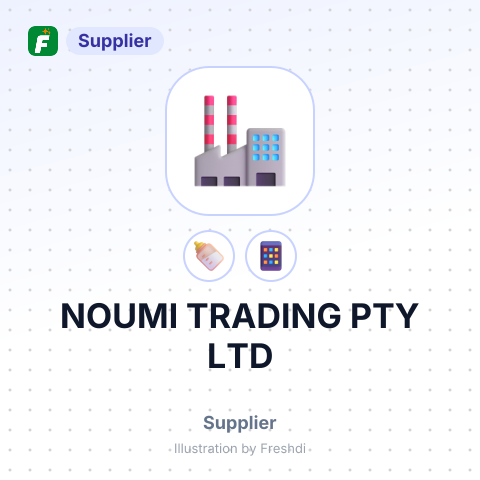NOUMI TRADING PTY LTD – summary card, no photo uploaded yet