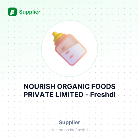 NOURISH ORGANIC FOODS PRIVATE LIMITED – summary card, no photo uploaded yet