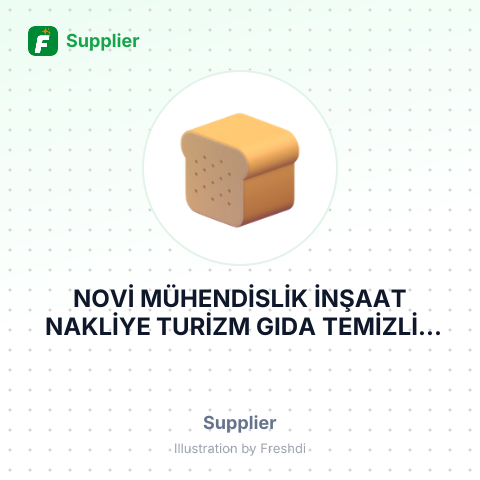 NOVİ MÜHENDİSLİK İNŞAAT NAKLİYE TURİZM GIDA TEMİZLİK TİCARET VE SANAYİ LİMİTED ŞİRKETİ – summary card, no photo uploaded yet