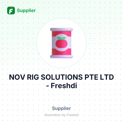 NOV RIG SOLUTIONS PTE LTD – summary card, no photo uploaded yet
