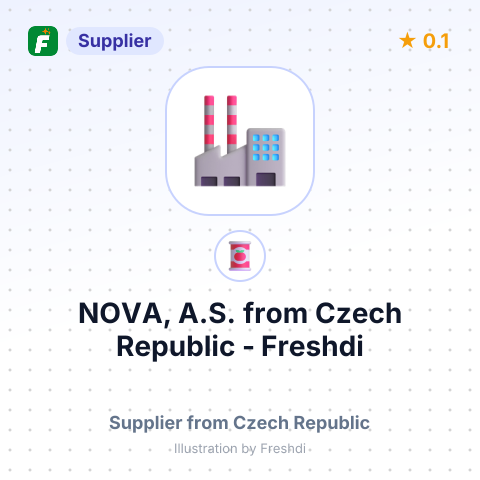 NOVA, A.S. – summary card, no photo uploaded yet