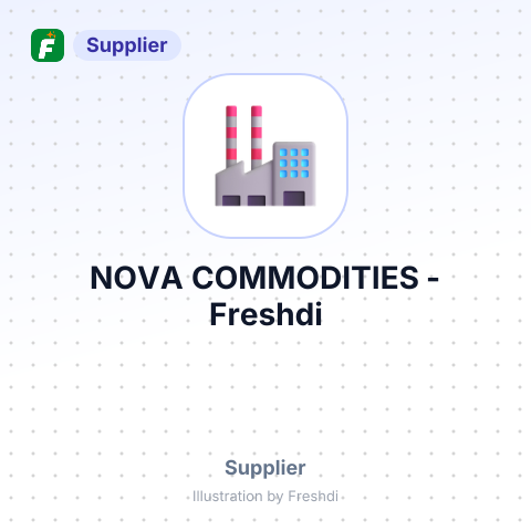 NOVA COMMODITIES – summary card, no photo uploaded yet