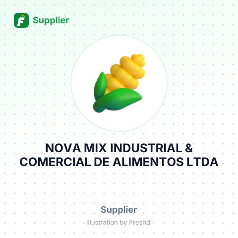 NOVA MIX INDUSTRIAL & COMERCIAL DE ALIMENTOS LTDA – summary card, no photo uploaded yet