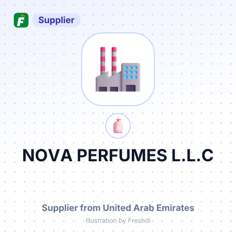 NOVA PERFUMES L.L.C – summary card, no photo uploaded yet
