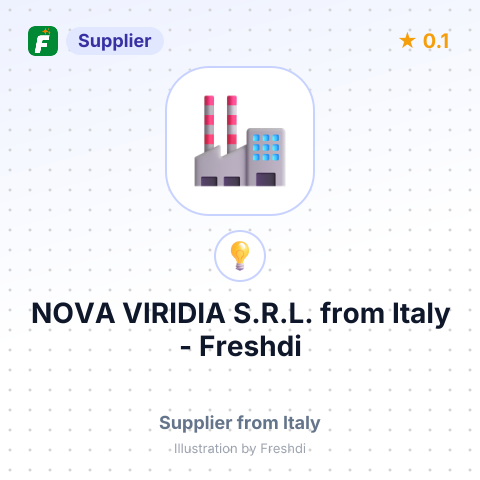 NOVA VIRIDIA S.R.L. – summary card, no photo uploaded yet