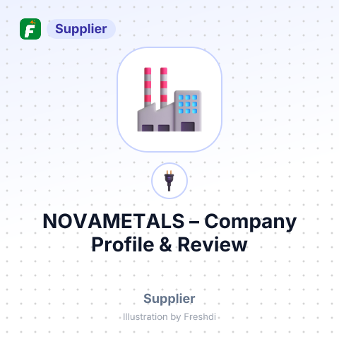 NOVAMETALS – summary card, no photo uploaded yet
