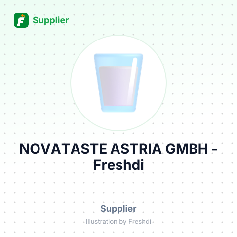 NOVATASTE ASTRIA GMBH – summary card, no photo uploaded yet