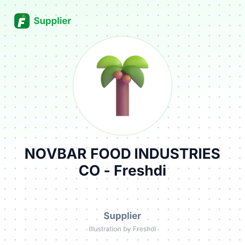 NOVBAR FOOD INDUSTRIES CO – summary card, no photo uploaded yet