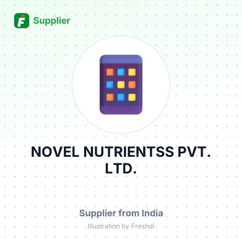 NOVEL NUTRIENTSS PVT. LTD. – summary card, no photo uploaded yet