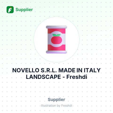 NOVELLO S.R.L. MADE IN ITALY LANDSCAPE – summary card, no photo uploaded yet