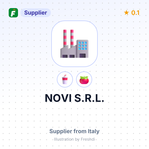 NOVI S.R.L. – summary card, no photo uploaded yet