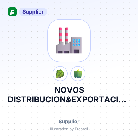 NOVOS DISTRIBUCION&EXPORTACION DEL PERU SAC – summary card, no photo uploaded yet
