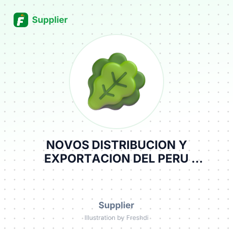 NOVOS DISTRIBUCION Y EXPORTACION DEL PERU SOCIEDAD ANONIMA – summary card, no photo uploaded yet