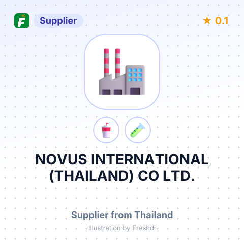 NOVUS INTERNATIONAL (THAILAND) CO LTD. – summary card, no photo uploaded yet