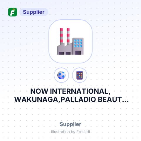 NOW INTERNATIONAL, WAKUNAGA,PALLADIO BEAUTY GROUP LLC,, MEDTECH PRODUCTS INC – summary card, no photo uploaded yet