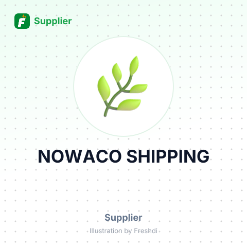NOWACO SHIPPING – summary card, no photo uploaded yet