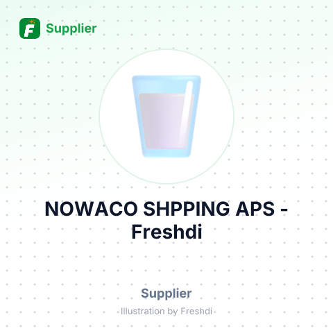 NOWACO SHPPING APS – summary card, no photo uploaded yet