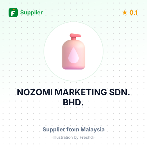 NOZOMI MARKETING SDN. BHD. – summary card, no photo uploaded yet