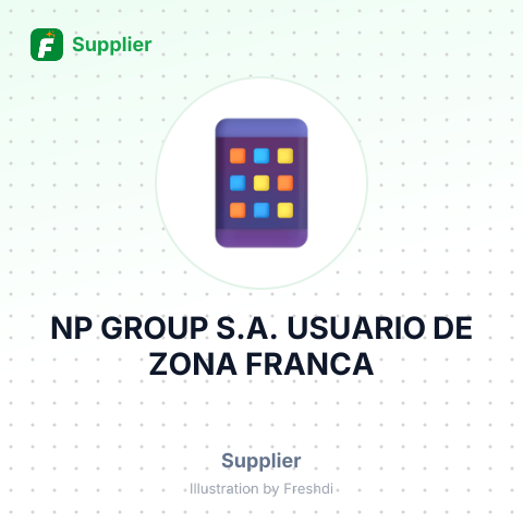 NP GROUP S.A. USUARIO DE ZONA FRANCA – summary card, no photo uploaded yet