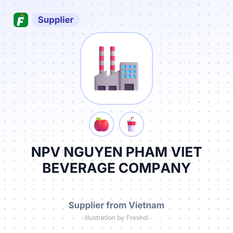 NPV NGUYEN  PHAM VIET BEVERAGE COMPANY – summary card, no photo uploaded yet