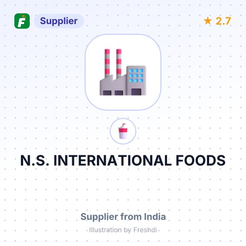 N.S. INTERNATIONAL FOODS – summary card, no photo uploaded yet