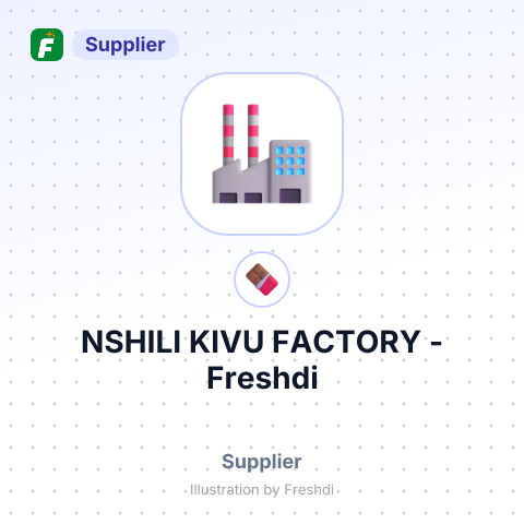 NSHILI KIVU FACTORY – summary card, no photo uploaded yet