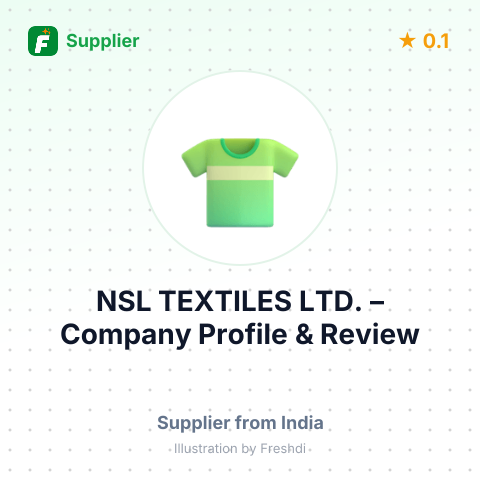 NSL TEXTILES LTD. – summary card, no photo uploaded yet