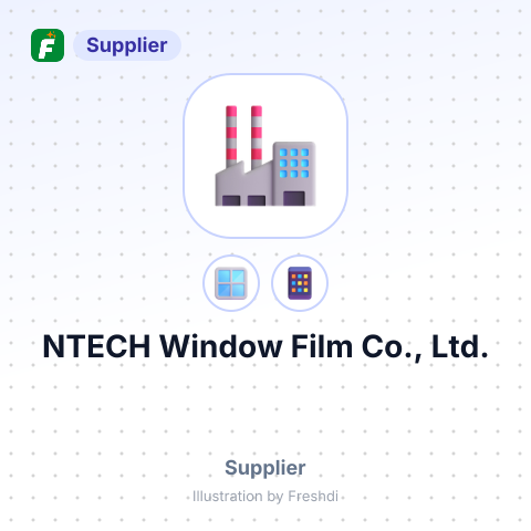 NTECH Window Film Co., Ltd. – summary card, no photo uploaded yet
