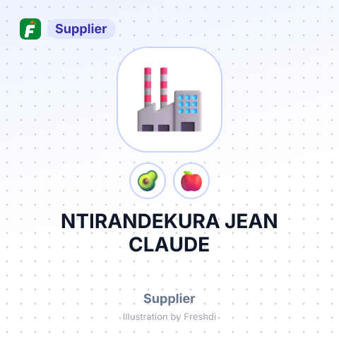 NTIRANDEKURA JEAN CLAUDE – summary card, no photo uploaded yet